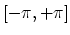 $[-\pi,+\pi]$