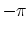 $-\pi$